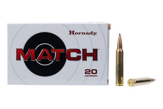 Hornady 300 Win Mag Match ELD-M Ammo with brass casing